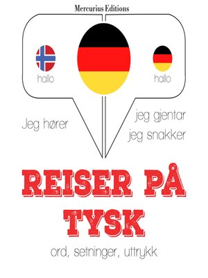 cover image of Reiser på tysk